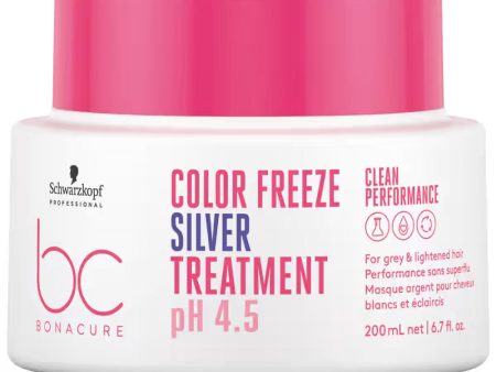 BC Bonacure Color Freeze Silver Treatment intensywnie odbudowująca maska do włosów farbowanych 200ml on Sale