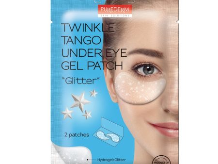 Twinkle Tango Under Eye Gel Patch przeciwzmarszczkowe płatki pod oczy z brokatem 2szt Cheap