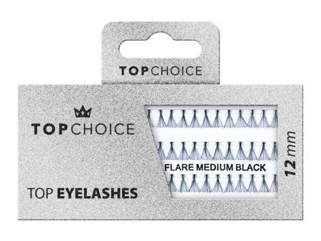 Top Eyelashes kępki rzęs Flare Medium Black 12mm 37931 Supply