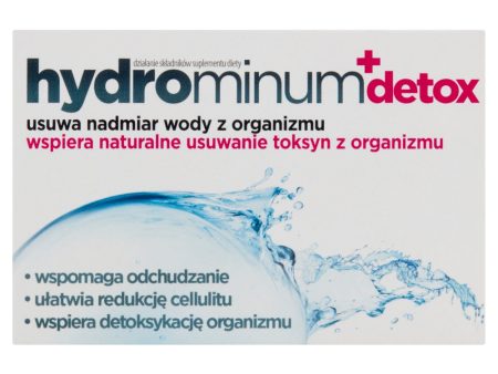 Detox suplement diety usuwający z organizmu nadmiar wody oraz toksyny 30 tabletek on Sale