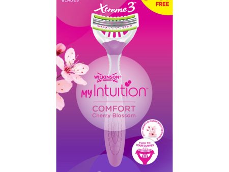 My Intuition Xtreme3 Comfort Cherry Blossom jednorazowe maszynki do golenia dla kobiet 4szt Online Sale