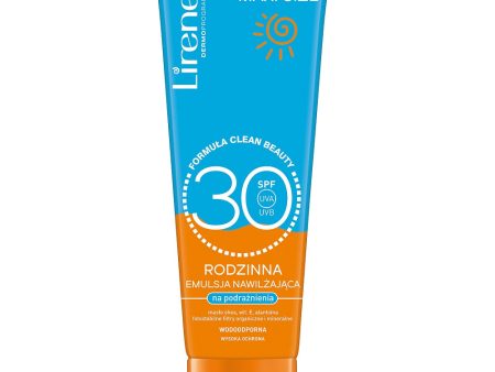 Sun Maxi Size rodzinna emulsja nawilżająca na podrażnienia SPF30 250ml on Sale