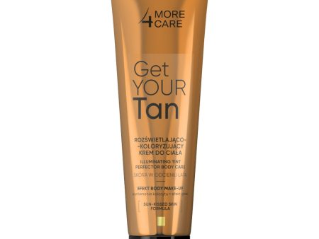 Get Your Tan! rozświetlający krem koloryzujący do ciała body make-up 100ml Hot on Sale