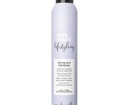 Lifestyling Strong Eco Hairspray silnie utrwalający lakier do włosów farbowanych 250ml For Sale