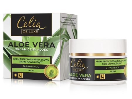 Aloe Vera lekki krem przeciwzmarszczkowy silnie nawilżający 50ml Cheap