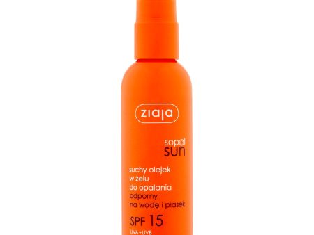 Sopot Sun suchy olejek w żelu do opalania SPF15 90ml For Sale