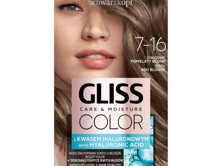 Color Care & Moisture farba do włosów trwała 7-16 Chłodny Popielaty Blond Online