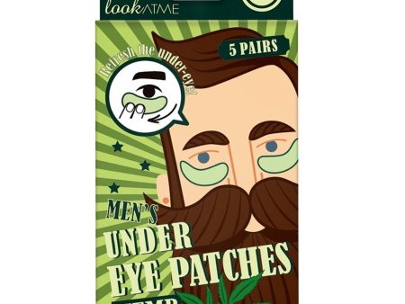 Men’s Under Eye Patches płatki pod oczy dla mężczyzn Hemp Seed 5 par For Cheap