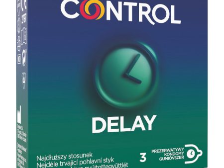 Delay opóźniające wytrysk prezerwatywy z naturalnego lateksu 3szt. on Sale