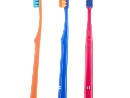 6500 Ultra Soft Toothbrush szczoteczka do zębów z miękkim włosiem 3szt. For Discount