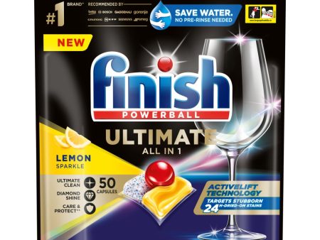 Ultimate All in 1 kapsułki do zmywarki Lemon 50szt Online now