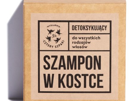 Szampon detoksykujący do włosów w kostce 75g For Sale