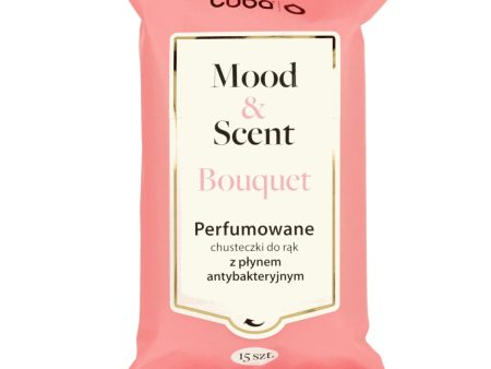 Mood&Scent chusteczki perfumowane antybakteryjne Bouquet 15szt. For Cheap