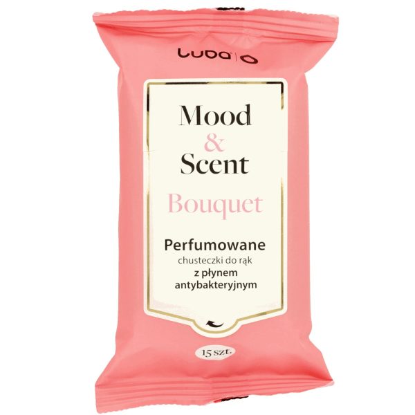 Mood&Scent chusteczki perfumowane antybakteryjne Bouquet 15szt. For Cheap