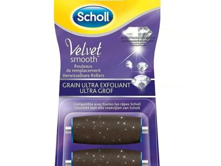 Velvet Smooth Express Pedi Crystal Diamonds Ultra Exfoliating Grain wkłady do elektrycznego pilnika 2szt. on Sale