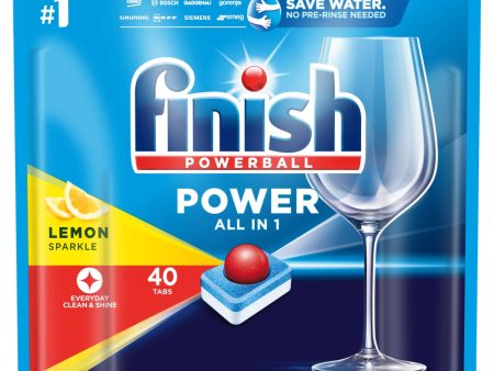 Power All in 1 tabletki do zmywarki Lemon 40szt Cheap