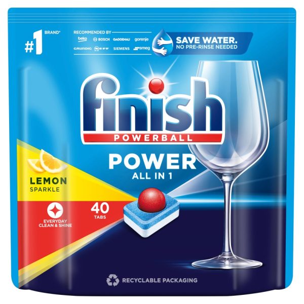 Power All in 1 tabletki do zmywarki Lemon 40szt Cheap