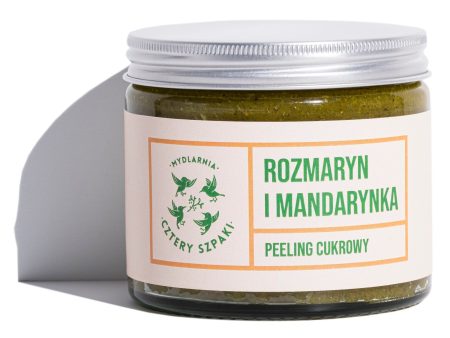 Peeling cukrowy do ciała Rozmaryn i Mandarynka 250ml Discount