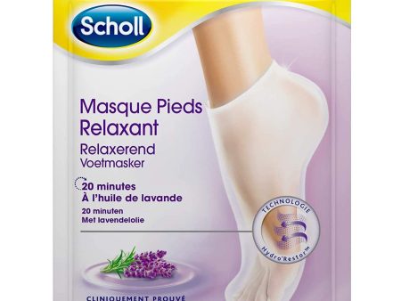 Relaxing Foot Mask maska do stóp z lawendą 1 para Supply