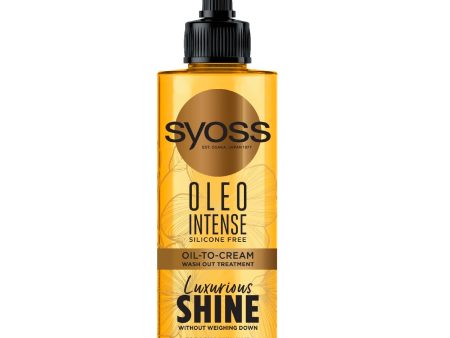 Oleo Intense kuracja do spłukiwania do włosów suchych i matowych przywracająca blask bez obciążenia 200ml Hot on Sale