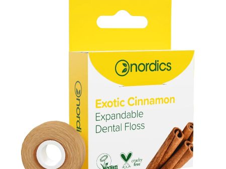 Expandable Dental Floss nić dentystyczna Egzotyczny Cynamon 30m For Sale