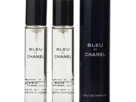 Bleu de Chanel twist and spray woda perfumowana spray z wymiennym wkładem 3x20ml For Cheap