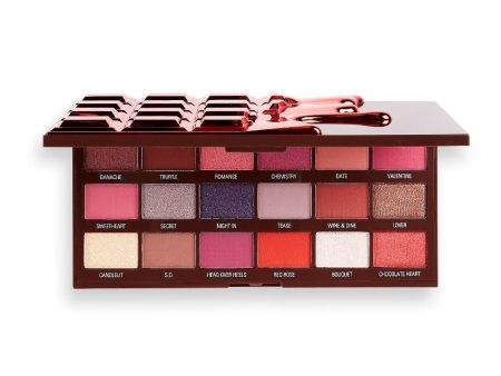 I Heart Revolution Chocolate Eyeshadow Palette paleta cieni do powiek Truffle 18g Online now