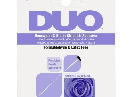 Duo Rosewater & Biotin Striplash Adhesive klej do rzęs Clear 5g Online