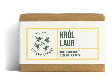 Mydło naturalne w kostce Król Laur 110g Hot on Sale