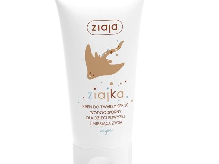 Ziajka krem do twarzy SPF30 wodoodporny dla dzieci powyżej 3 miesiąca życia 50ml Online Hot Sale