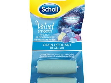 Velvet Smooth Express Pedi Crystal Diamonds Exfoliating Grain wkłady do elektrycznego pilnika 2szt. Hot on Sale